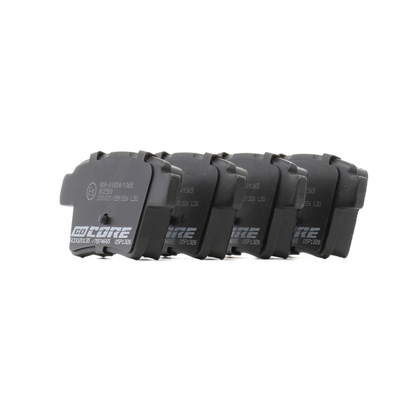 Plaquettes de frein GCD020135 goCORE C2S 48024 Plaquettes de frein GCD020135 goCORE C2S4 8024 FORD