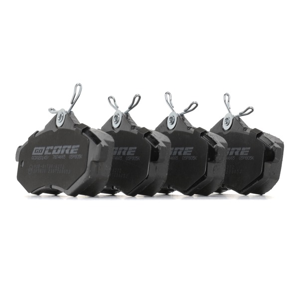 goCORE GCD020143 Remblokken voor Citroën C3 I Hatchback FC_, FN_ 1.4 i Bivalent 73 Pk 2003 KFV (TU3JP) Ottomotor goCORE GCD020143 Remblokset CITROËN C3 I Hatchback (FC, FN) 1.4 i Bivalent 73 Pk Benzine/Aardgas (CNG) prijs