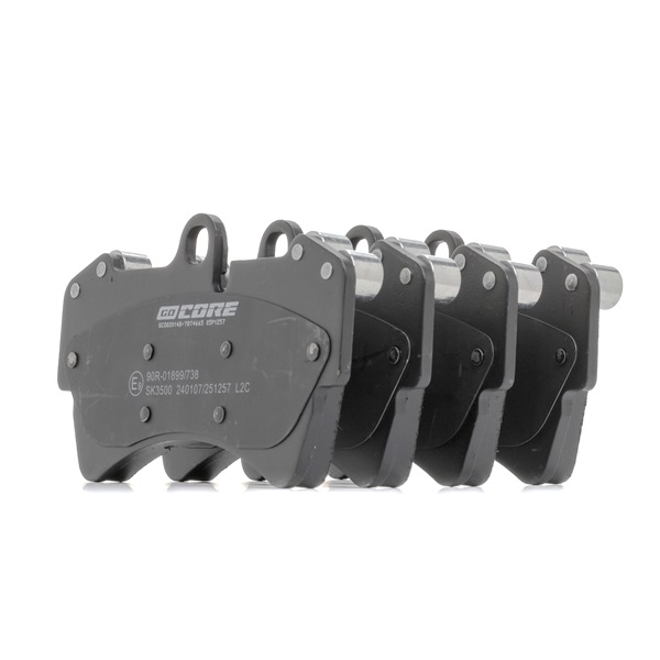 Bremsbeläge GCD020148 goCORE 4L0 698 151 C GCD020148 Bremsbeläge goCORE 4L0698151C AUDI