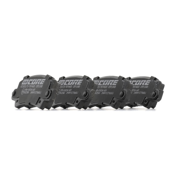 Bremsbeläge GCD020173 goCORE 04466 02160 GCD020173 Bremsbeläge goCORE 0446602160 MITSUBISHI