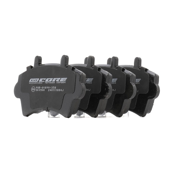 Remblokken GCD020183 goCORE 4404585 PEUGEOT
