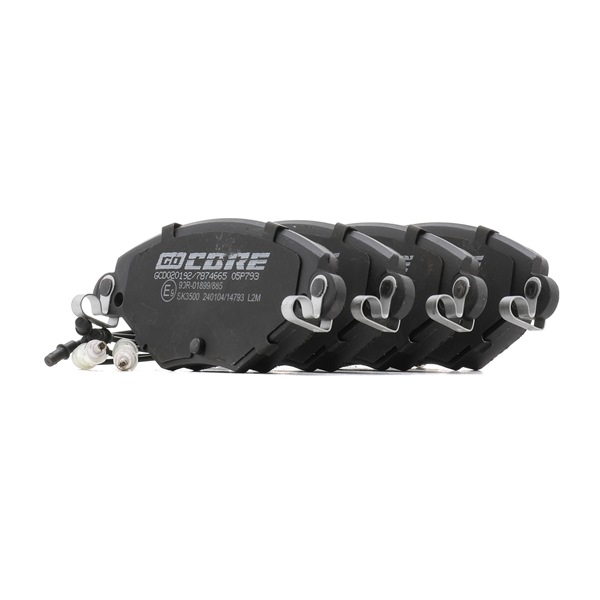 goCORE GCD020192 Bremsbeläge Citroën C5 I Break DE_ 1.8 16V 115 PS 2002 6FZ (EW7J4) Otto goCORE GCD020192 Bremsbelag Citroën C5 1 Kombi 1.8 16V 115 PS Benzin Kosten