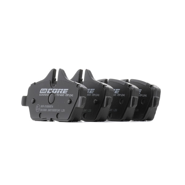 Plaquettes de frein GCD020202 goCORE 34 11 2 288 855 Plaquettes de frein GCD020202 goCORE 3411 2288 855 MERCEDES-BENZ