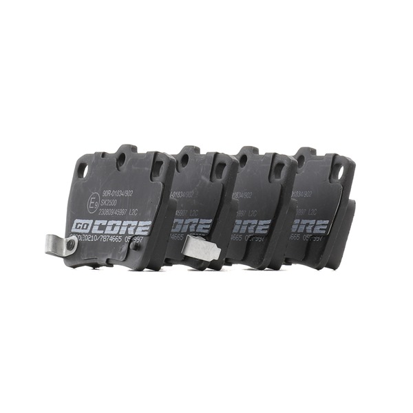 goCORE GCD020210 Plaquettes de frein pour DR DR 5 SUV 2.0 LPG 139 CV 2012 SQR484F Essence goCORE GCD020210 Plaquette DR 5 2.0 LPG 139 CV Essence/gaz de pétrole liquéfié (GPL) 2012