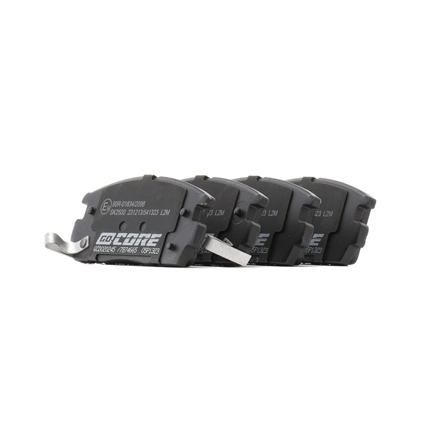 goCORE GCD020245 Remblokken voor Vauxhall Antara L07 2.2 CDTi 4x4 163 Pk 2013 A 22 DM Diesel goCORE GCD020245 Remblokset VAUXHALL Antara (L07) 2.2 CDTi 4x4 163 Pk Diesel prijs