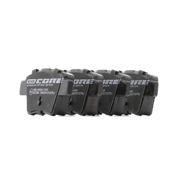 Plaquettes de frein GCD020248 goCORE 16 114 567 80 Plaquettes de frein GCD020248 goCORE 16 114 567 80 VOLVO
