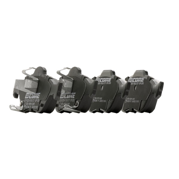goCORE GCD020250 Brake pad set