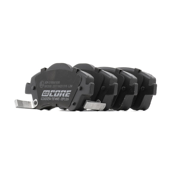 Plaquettes de frein GCD020254 goCORE 04465 02 160 Plaquettes de frein GCD020254 goCORE 04465 02160 DS