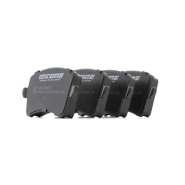 Bremsbeläge GCD020262 goCORE 8K0.698.451C SEAT