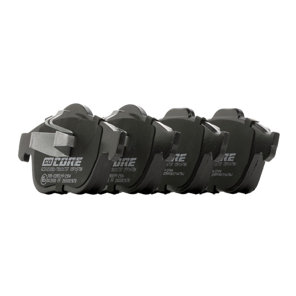 goCORE GCD020281 Bremsbeläge