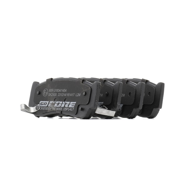 goCORE GCD020283 Bremsklötze Hyundai Santa Fe cm 2.7 4x4 185 PS Benzin Kosten