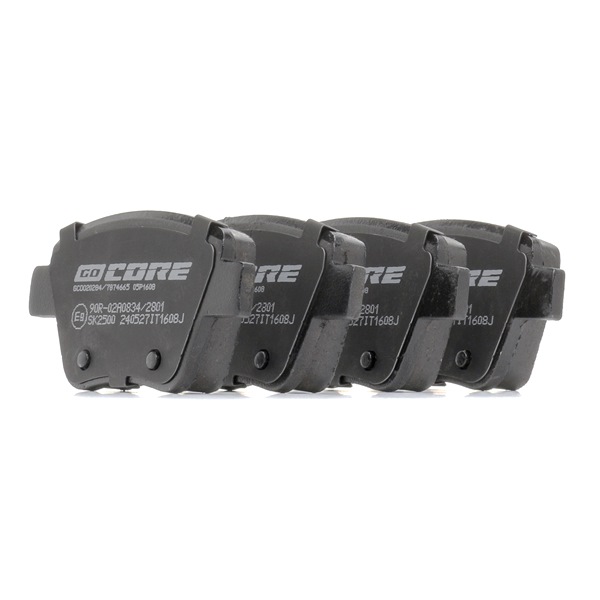 GCD020284 Bremsbeläge goCORE 5K0698451 OPEL