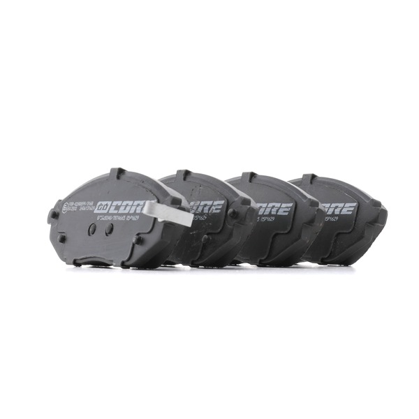 goCORE GCD020340 Plaquettes pour Chevrolet Spark M400 1.4 98 CV 2015 LV7 Essence goCORE GCD020340 Plaquettes de frein CHEVROLET Spark (M400) 1.4 98 CV Essence 2015