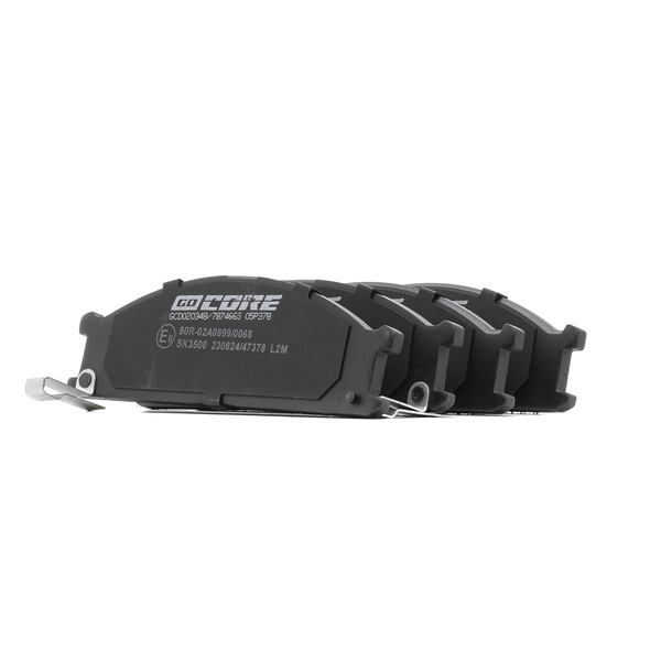 goCORE GCD020348 Bremsbeläge Nissan PICK UP D22 2.5 TD 4WD 103 PS 1999 TD25TI Diesel goCORE GCD020348 Bremsbelag Nissan Pickup D22 2.5 TD 4WD 103 PS Diesel Kosten