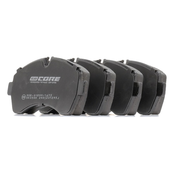 Plaquettes de frein GCD020352 goCORE A906 421 08 00 Volkswagen