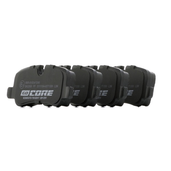 GCD020372 Bremsbeläge goCORE LR016808 NISSAN