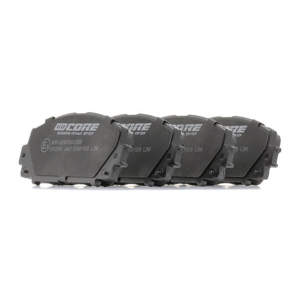 Bremsbeläge GCD020398 goCORE 04465 0W 140 GCD020398 Bremsbeläge goCORE 044650W140 CHRYSLER