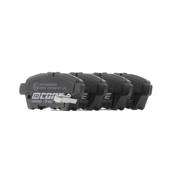 Plaquettes de frein GCD020420 goCORE D4060 EB300 Plaquettes de frein GCD020420 goCORE D4060-EB300 NISSAN