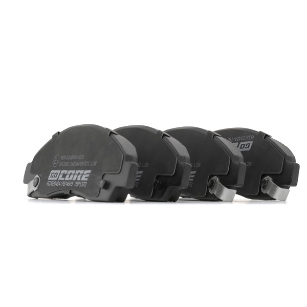 goCORE GCD020424 Bremsbeläge für Isuzu D-Max I Pickup TFR, TFS 3.0 DiTD (TFR77H) 131 PS 2009 4JH1-TC Diesel goCORE GCD020424 Bremsbelag Isuzu D-MAX 8DH 3.0 DiTD (TFR77H) 131 PS Diesel Kosten