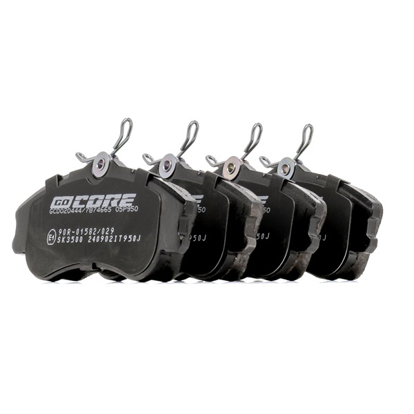 Bremsbeläge GCD020444 goCORE E 172 059 PEUGEOT