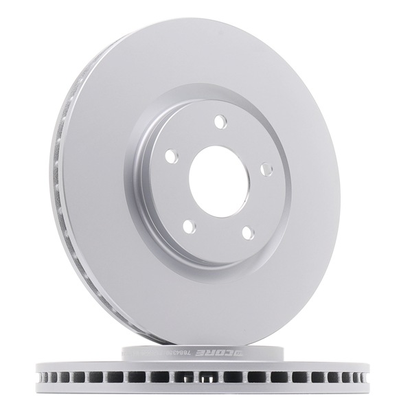 goCORE GCH20454 Disques de frein Nissan Qashqai J10 2.0 137 CV Essence 2010