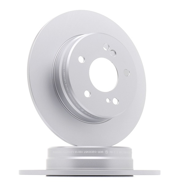 goCORE GCH20562 Brake disc Mercedes CLC CL203 CLC 220 CDI 2.2 (203.708) 150 hp Diesel 2009