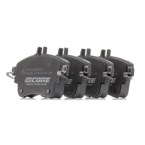 Plaquettes de frein GCD020453 goCORE 101221369 Plaquettes de frein GCD020453 goCORE 101221369 MERCEDES-BENZ