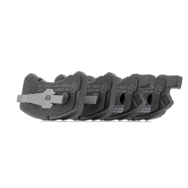 goCORE GCD020458 Remblokken voor Daihatsu Cuore VI L251, L250_, L260_ 1.0 58 Pk 2011 EJ-VE Ottomotor goCORE GCD020458 Remblokset Daihatsu Cuore L251 1.0 58 Pk Benzine prijs