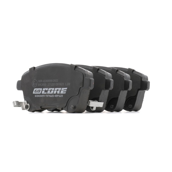 goCORE GCD020459 Plaquettes de frein pour Hyundai ix20 JC 1.4 CRDi 78 CV 2014 D4FC Diesel goCORE GCD020459 Plaquette Hyundai ix20 jc 1.4 CRDi 78 CV Diesel 2014