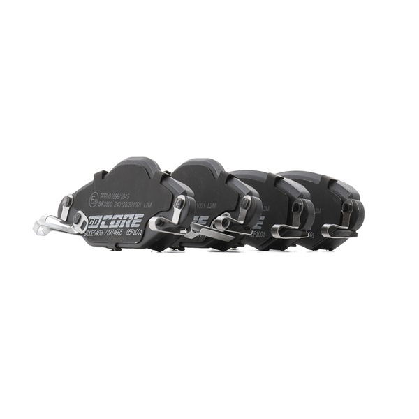 Bremsbeläge GCD020493 goCORE 04465 YZ ZCR Bremsbeläge GCD020493 goCORE 04465-YZZCR ABARTH