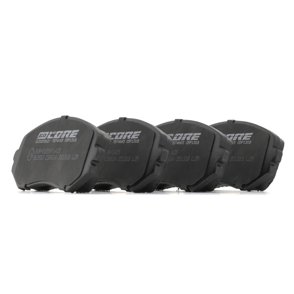 goCORE GCD020512 Bremsbeläge für Suzuki Grand Vitara II SUV JT, TE, TD 1.6 (JB416) 106 PS 2011 M16A Otto goCORE GCD020512 Bremsbelag Suzuki Grand Vitara jt 1.6 (JB416) 106 PS Benzin Kosten