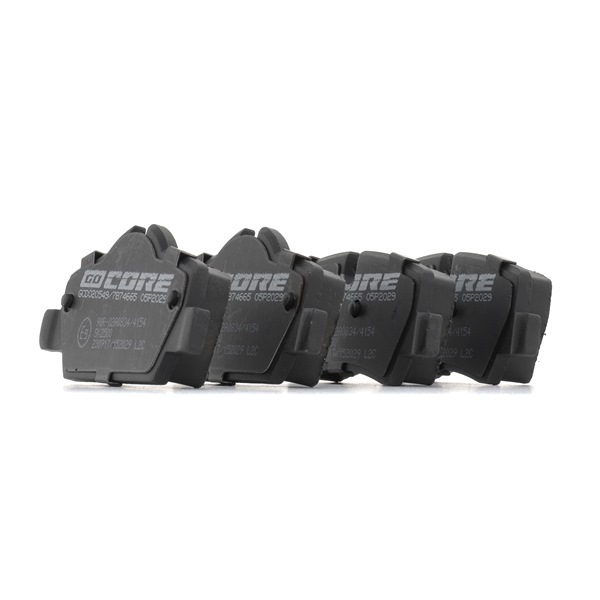 goCORE GCD020549 Bremsbelag Mini F55 2.0 Cooper S 192 PS Benzin Kosten