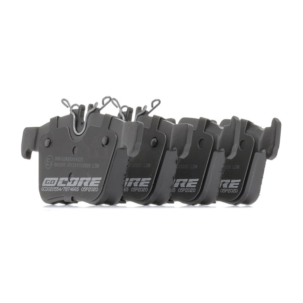 Plaquettes de frein GCD020554 goCORE A008 420 14 20 AUDI