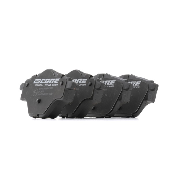 goCORE GCD020556 Bremssteine DS DS7 Crossback 2.0 HDi 180 (JJEHZR) 179 PS 2020 EHZ (DW10FC) Diesel goCORE GCD020556 Bremsklötze DS7 Crossback 2.0 HDi 180 (JJEHZR) 179 PS Diesel Kosten
