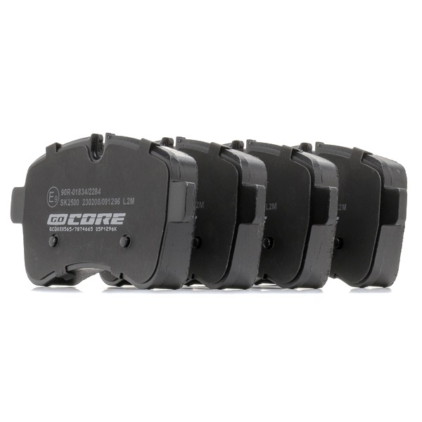goCORE GCD020565 Bremsbeläge Iveco Daily IV Pritsche / Fahrgestell 3.0 65C14 G, 65C14 G/P, 65C14 GD, 65C14 GD/P 136 PS 2007 F1CE0441A Otto goCORE GCD020565 Bremsbelag Iveco Daily IV Pritsche 3.0 65C14 G, 65C14 G/P, 65C14 GD, 65C14 GD/P 136 PS CNG Kosten