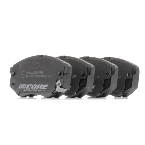 Plaquettes de frein GCD020569 goCORE 58101-D4A00 KIA