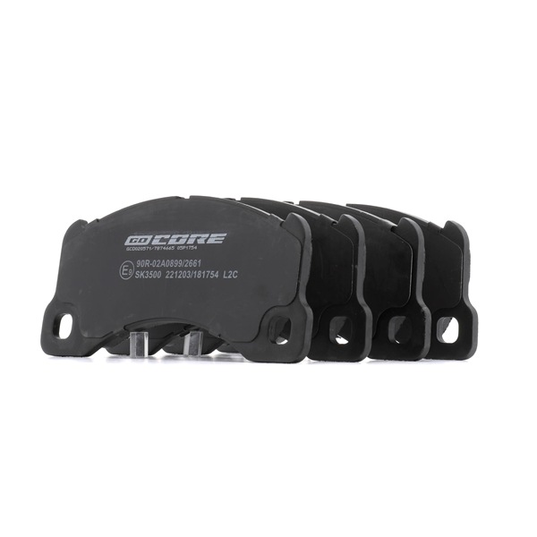 Plaquettes de frein GCD020571 goCORE 95B 698 151 AC Plaquettes de frein GCD020571 goCORE 95B 698 151 AC BENTLEY