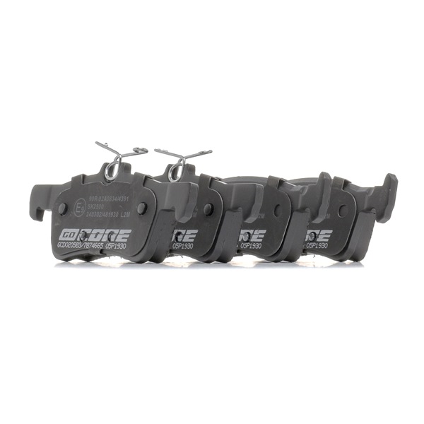 Plaquettes de frein GCD020583 goCORE 16 108 141 80 FIAT