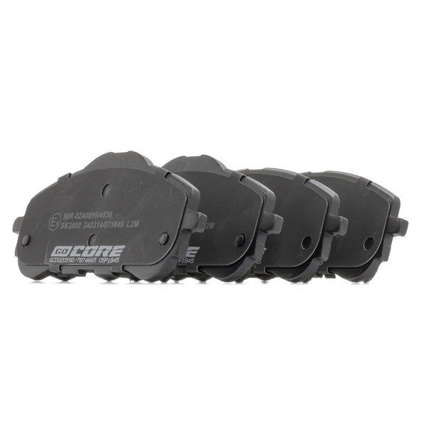 Plaquettes de frein GCD020592 goCORE 16 781 681 80 Plaquettes de frein GCD020592 goCORE 16 781 681 80 TOYOTA