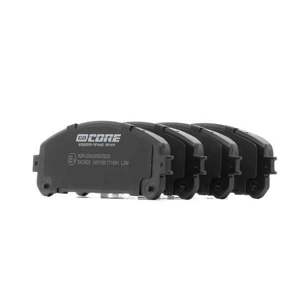 goCORE GCD020593 Bremsbeläge Lexus NX II AZ20 400h+ (AAZH21) 265 PS 2021 TZ215-XY001 Plug-In Hybrid goCORE GCD020593 Bremsbelag LEXUS NX II (AZ20) 400h+ (AAZH21) 265 PS Benzin/Elektro Kosten