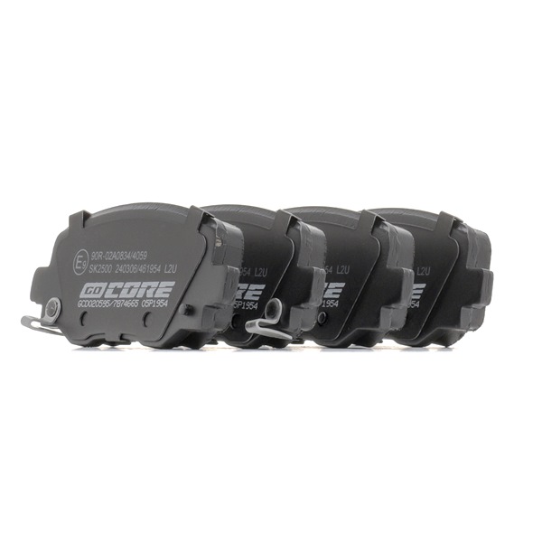 goCORE GCD020595 Bremsbeläge für Fiat 500X 334_ 1.6 D Multijet (334AXA1B, 334AXA11) 120 PS 2023 552 80 444 Diesel goCORE GCD020595 Bremsbelag Fiat 500X 1.6 D Multijet (334AXA1B, 334AXA11) 120 PS Diesel Kosten
