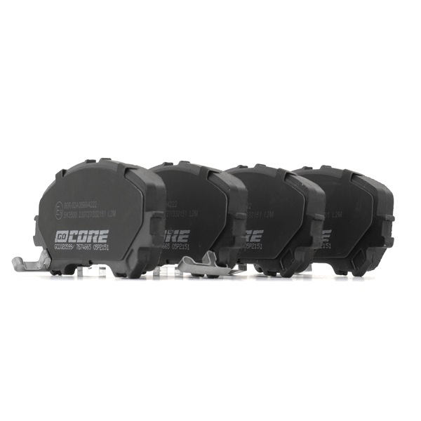 Plaquettes de frein GCD020599 goCORE D1060-4BA0A ALFA ROMEO