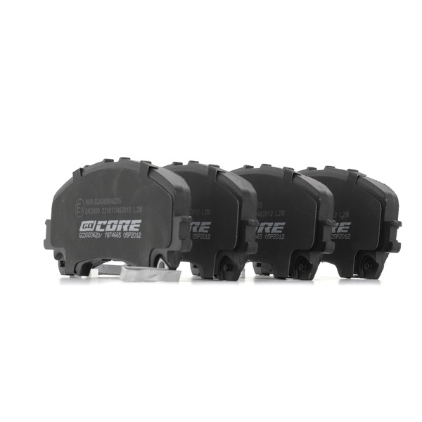 Remblokken GCD020620 goCORE D1060-4GS1B INFINITI