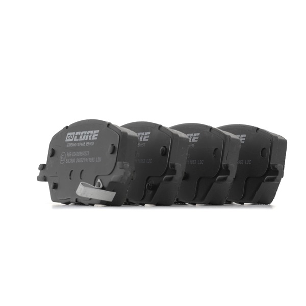 Remblokken GCD020662 goCORE 2AMV-3886AB JEEP