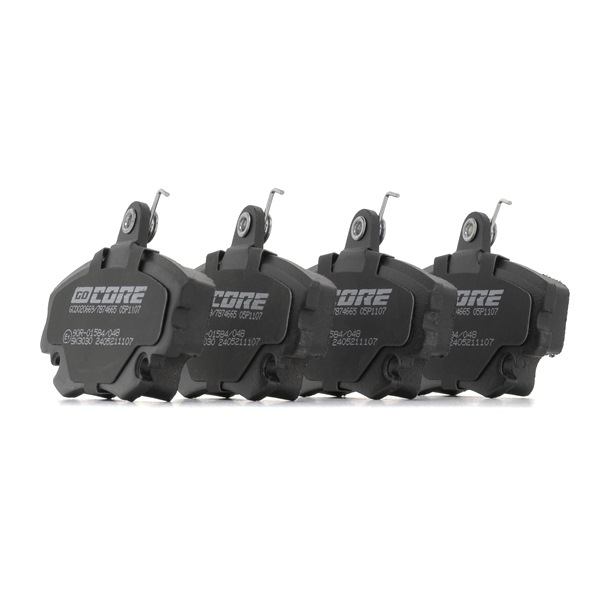 Bremsbeläge GCD020669 goCORE 77 01 204 358 Bremsbeläge GCD020669 goCORE 77 012 043 58 OPEL