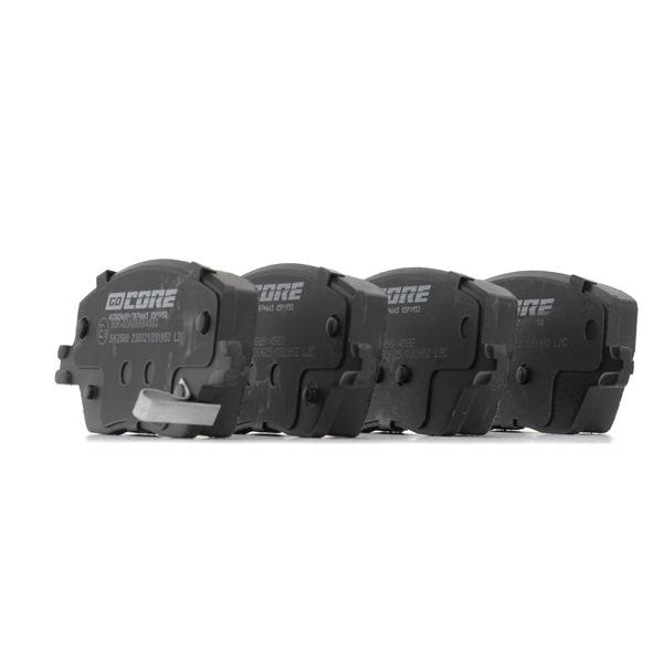 goCORE GCD020689 Bremsbelag Fiat Tipo Limousine 1.3 D (356SXB1A, 356SXH1A, 356SXD1A) 95 PS Diesel Kosten