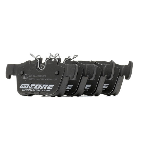 goCORE GCD020704 Remblokkenset voor schijfrem voor Volvo V90 II Station wagon 235, 236 B4 Mild-Hybrid 197 Pk 2024 D 420 T8 Half hybride goCORE GCD020704 Remblok Volvo V90 2 B4 Mild-Hybrid 197 Pk Diesel/Elektro prijs