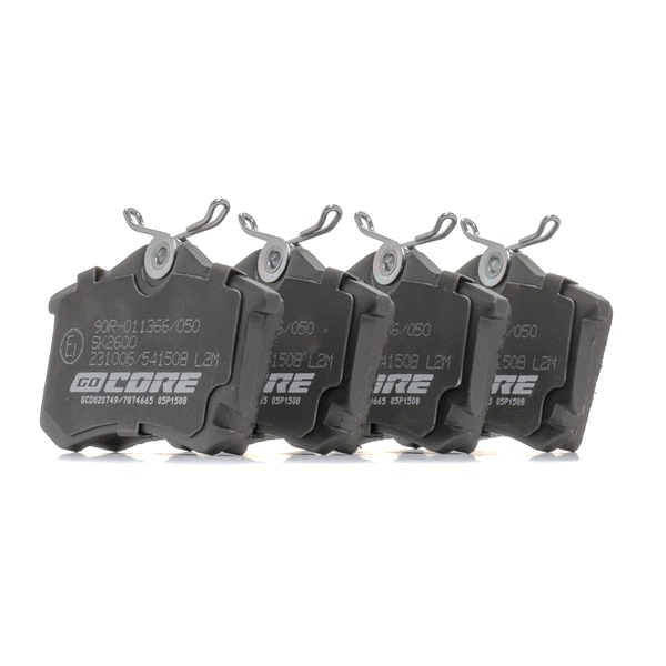Plaquettes de frein GCD020749 goCORE 5K0698451E CITROËN