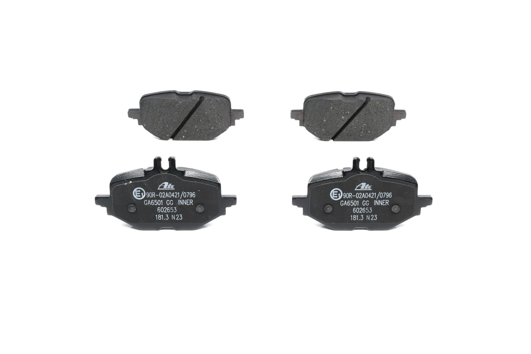 Klocki hamulcowe 13.0460-2653.2 ATE 0004201104 MERCEDES-BENZ