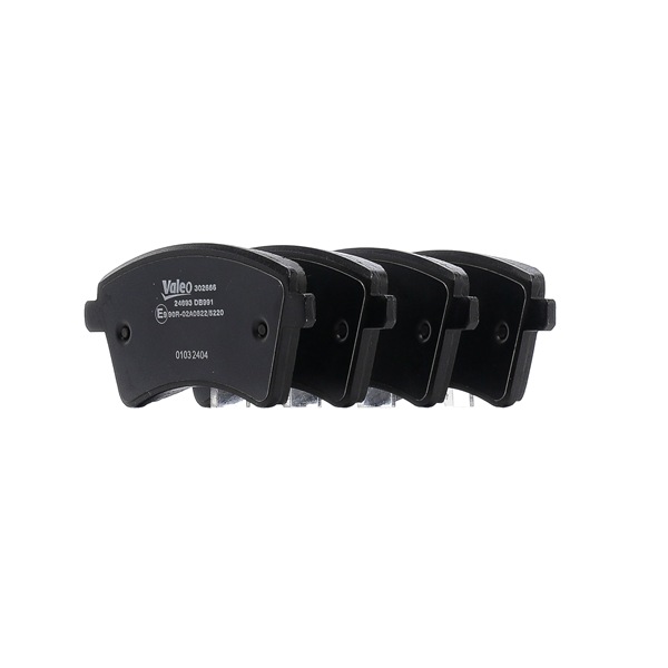 VALEO 302666 Kit pastiglie freni